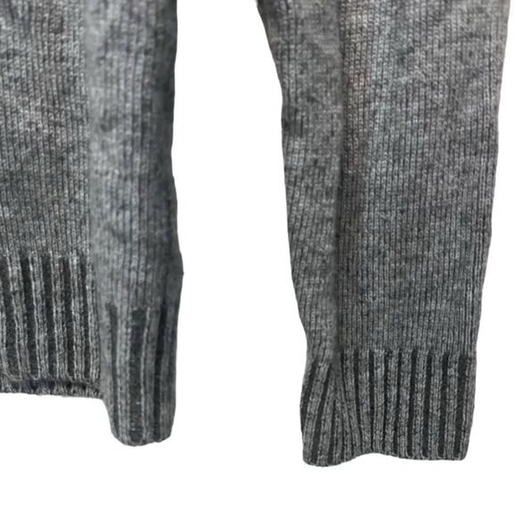 NWT Amicale | Cashmere Wool Blend Plated Jersey V-Neck Pullover Mens Sweater L - Picture 6 of 7